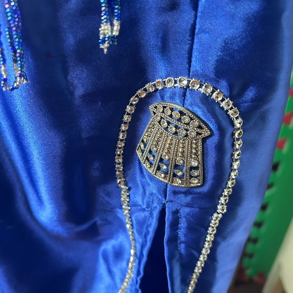 Gently Worn Woman’s Belly Dance Costume Inspired  by Doctor Who and the TARDIS - Picture 6 of 8